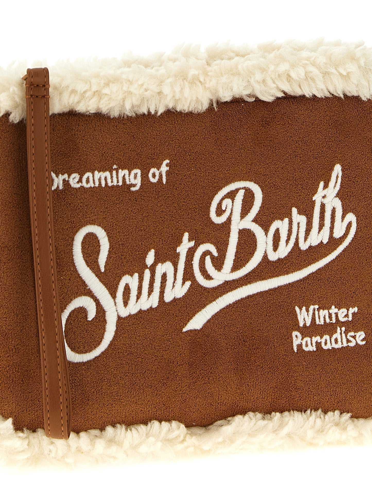 'Aline Shearling' clutch Clutch