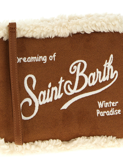'Aline Shearling' clutch Clutch