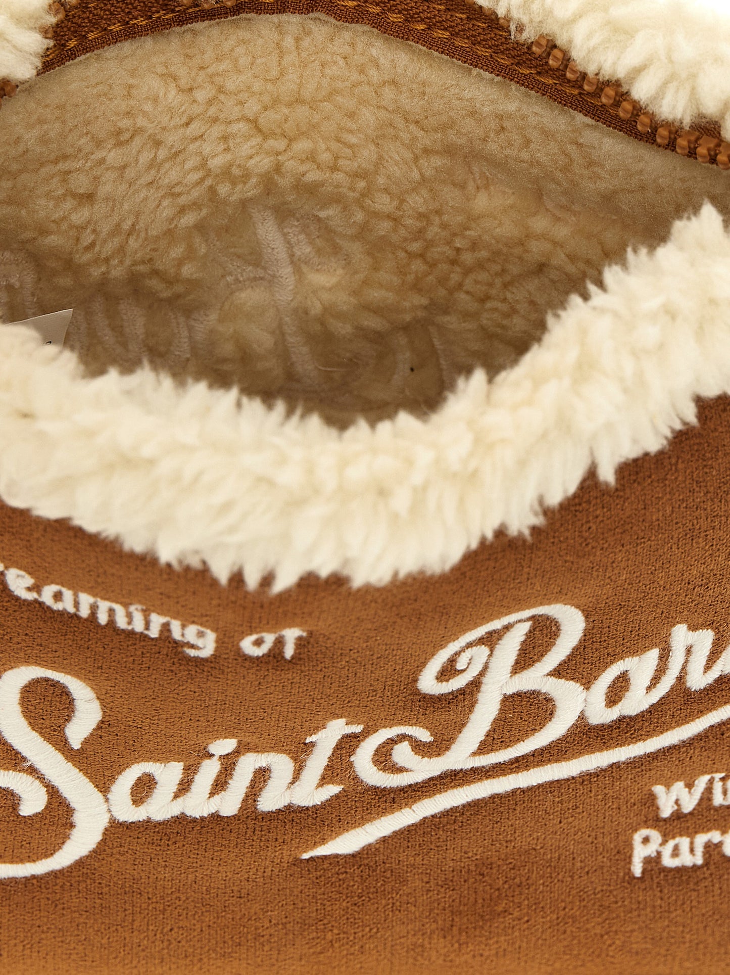 'Aline Shearling' clutch Clutch