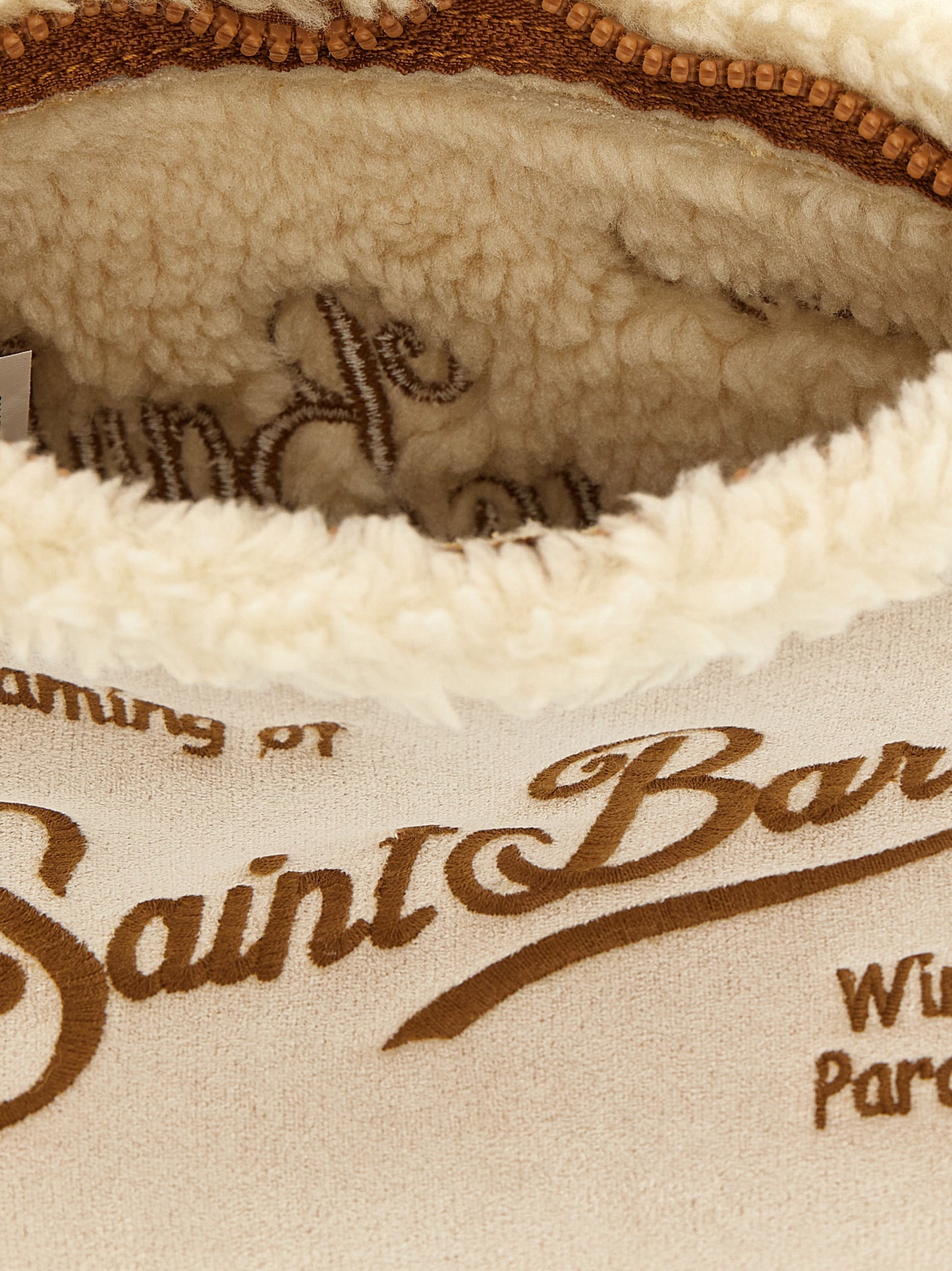 'Aline Shearling' clutch Clutch