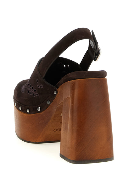 'Alida' clog Pumps