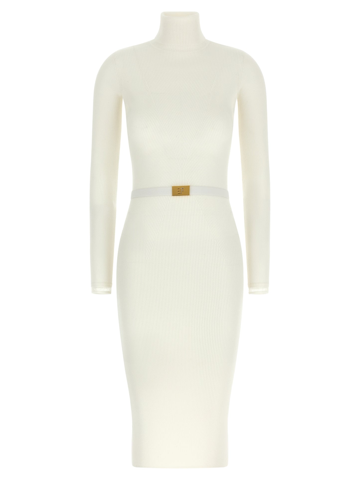 Logo belt dress Dresses