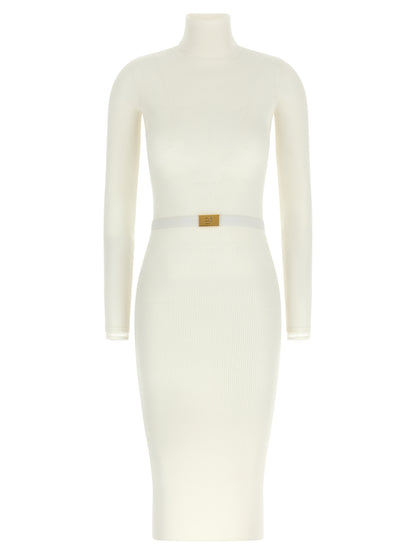 Logo belt dress Dresses