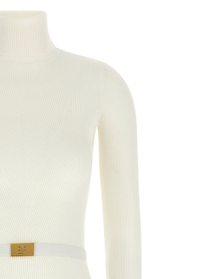 Logo belt dress Dresses