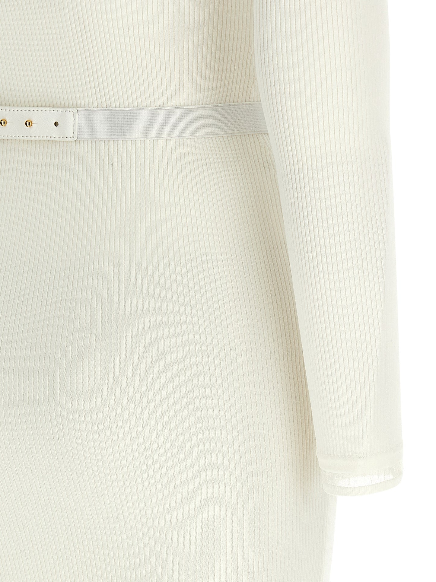 Logo belt dress Dresses