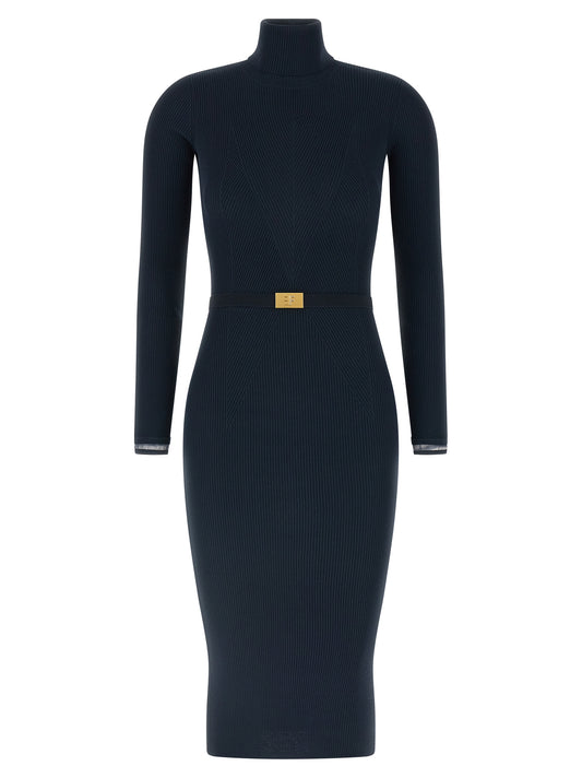 Logo belt dress Dresses