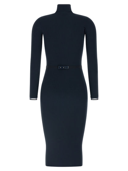 Logo belt dress Dresses