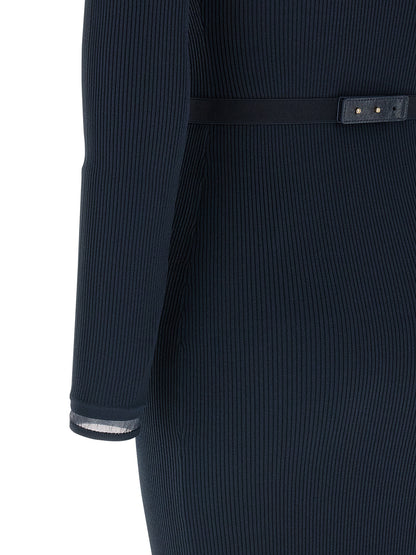 Logo belt dress Dresses