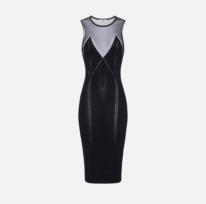 Elisabetta Franchi Abito longuette in maglia