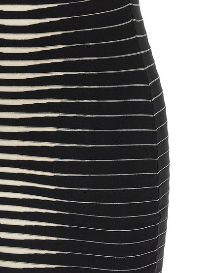 Striped dégradé dress Dresses