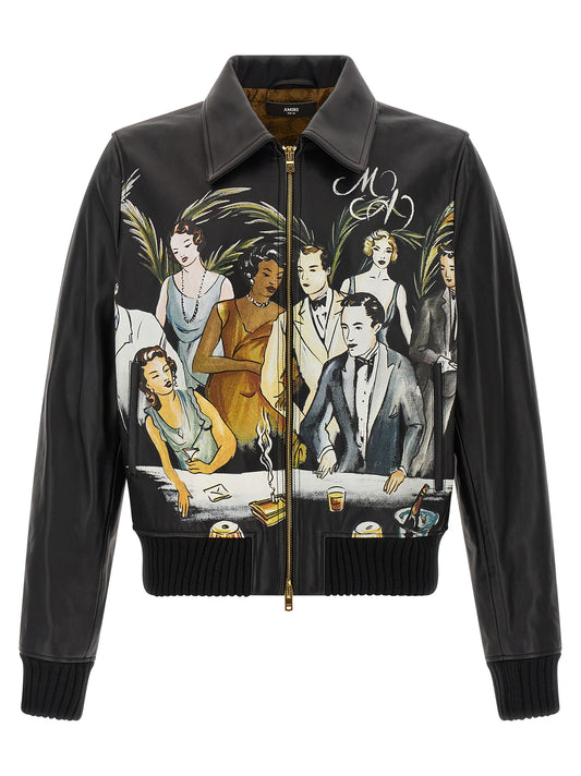 'Bar Scene' bomber jacket Down jacket, Parka, Casual jackets