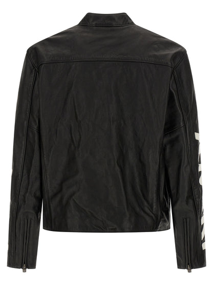 'Amiri Patch Racer' jacket Down jacket, Parka, Casual jackets