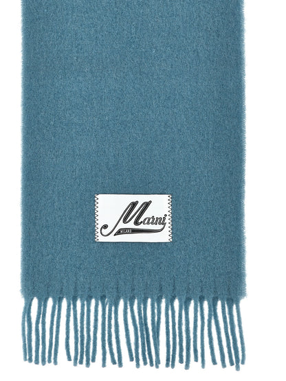 Logo patch scarf Scarves, foulards
