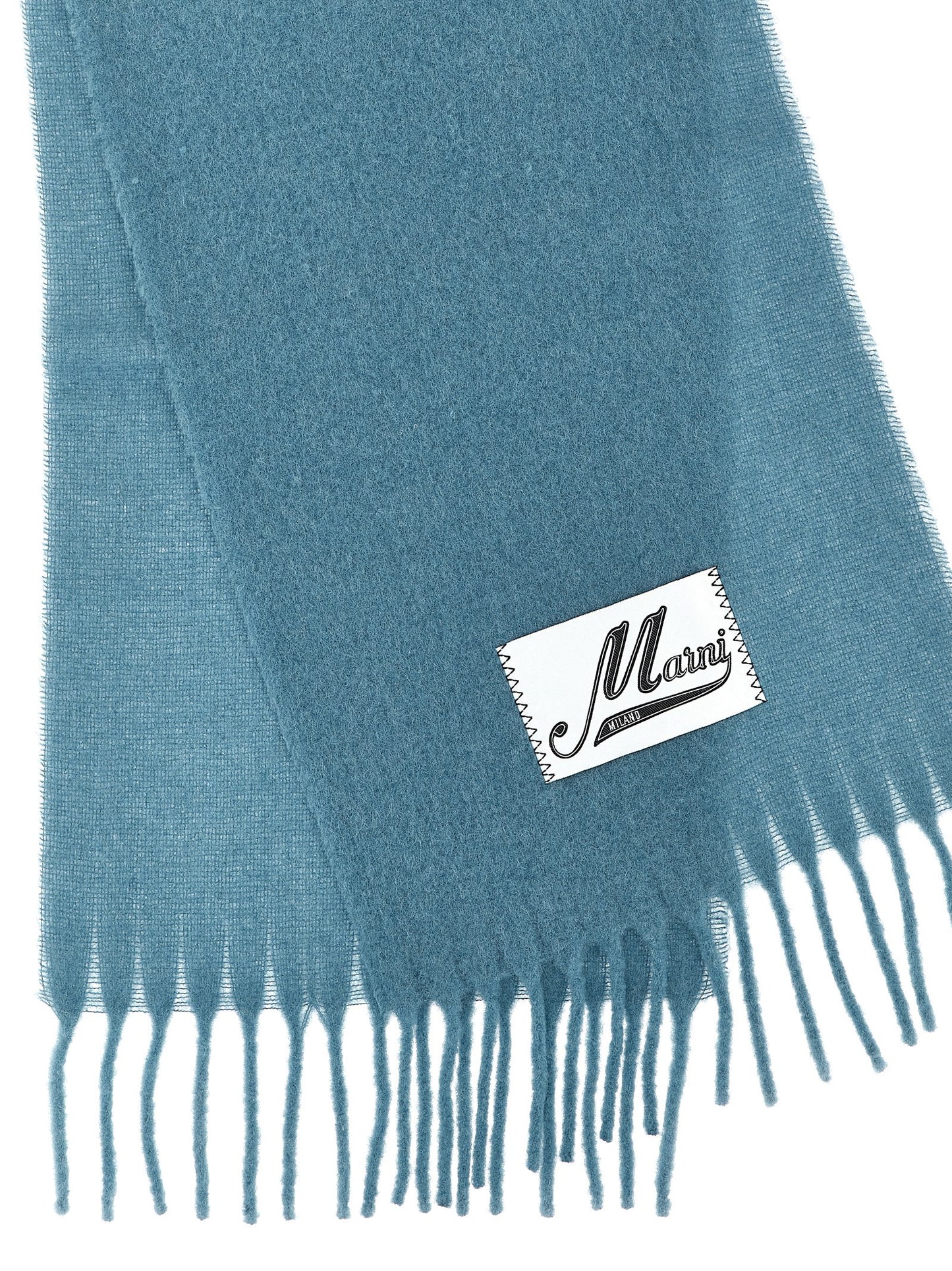 Logo patch scarf Scarves, foulards