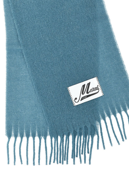 Logo patch scarf Scarves, foulards