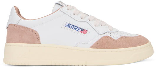 Autry Medalist low wom ft04 soft leather/suede white/ros
