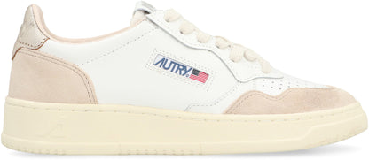 Autry Medalist low wom ls75 leather/suede white/gold