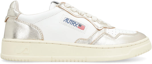 Autry Medalist low wom - leat/leat wht/platinum