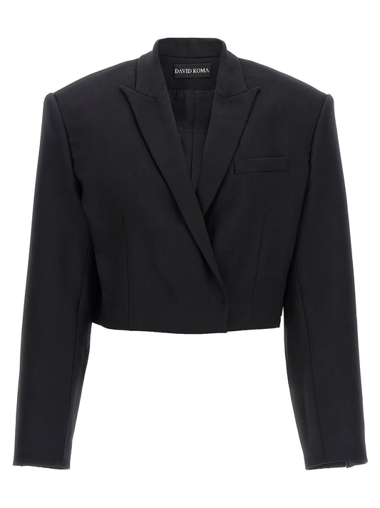 'Cropped' blazer Blazer and Suits