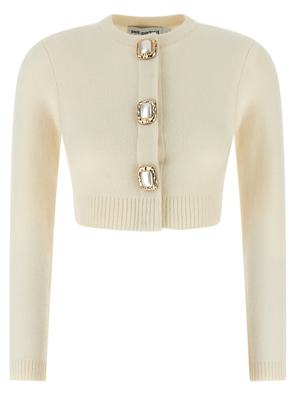 'Cream Wool' cardigan Sweater, cardigans