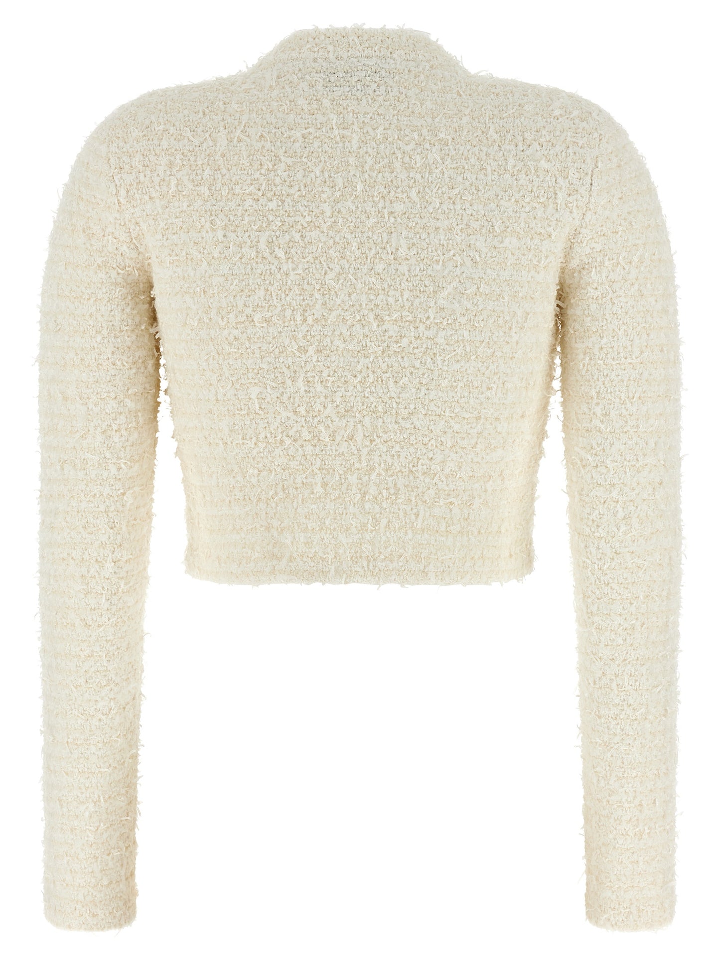'Cream Textured Knit' cardigan Sweater, cardigans