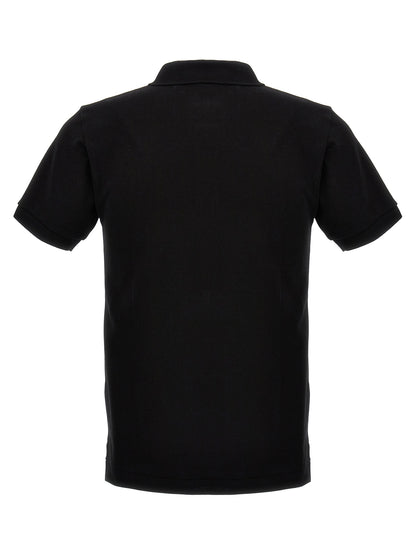 Logo patch polo shirt Polo