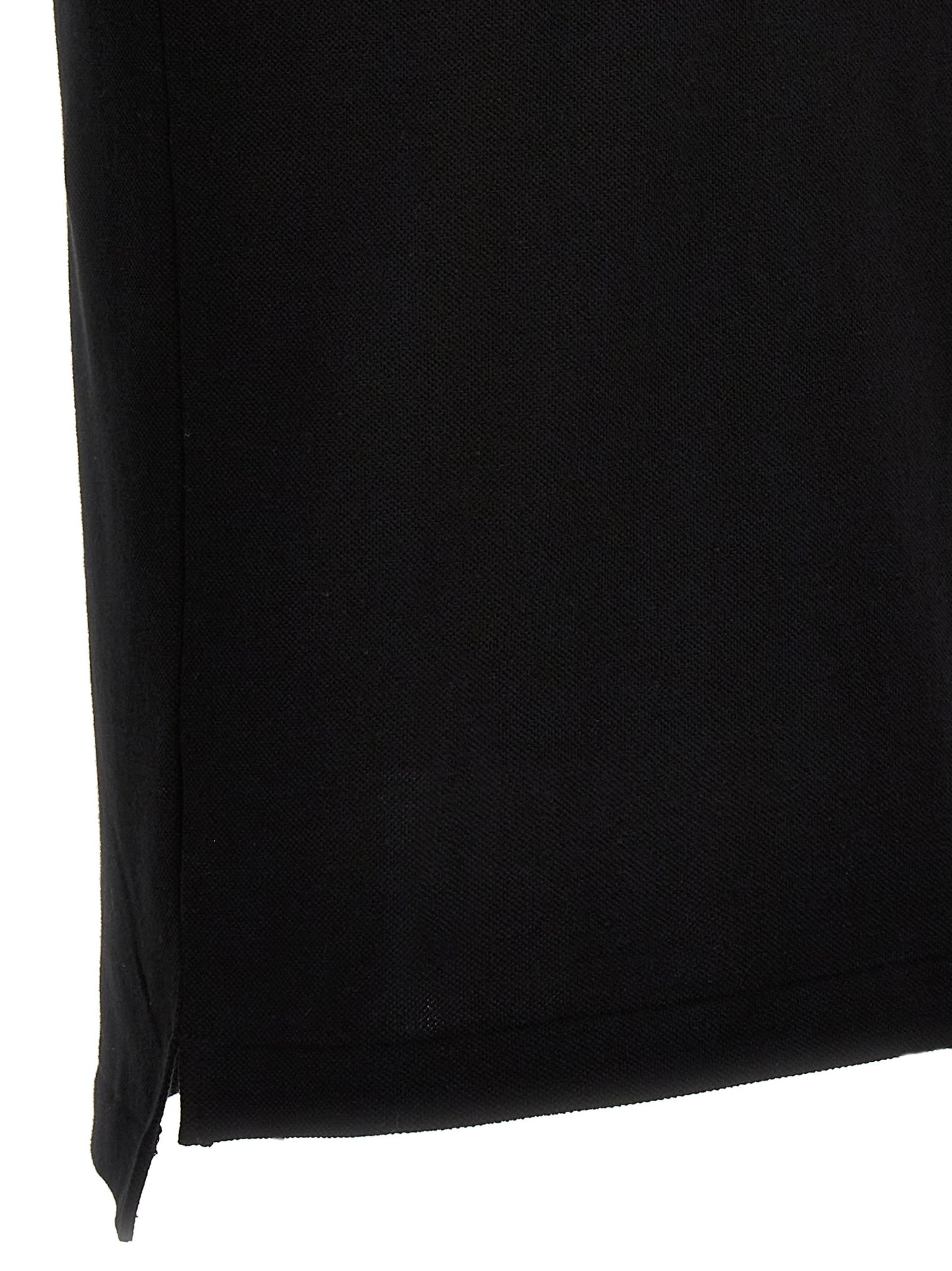 Logo patch polo shirt Polo