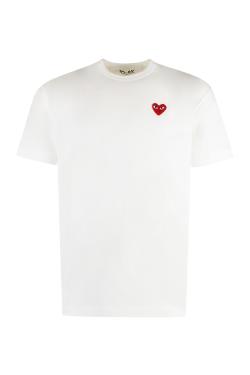 Comme des Garçons PLAY Logo cotton t-shirt