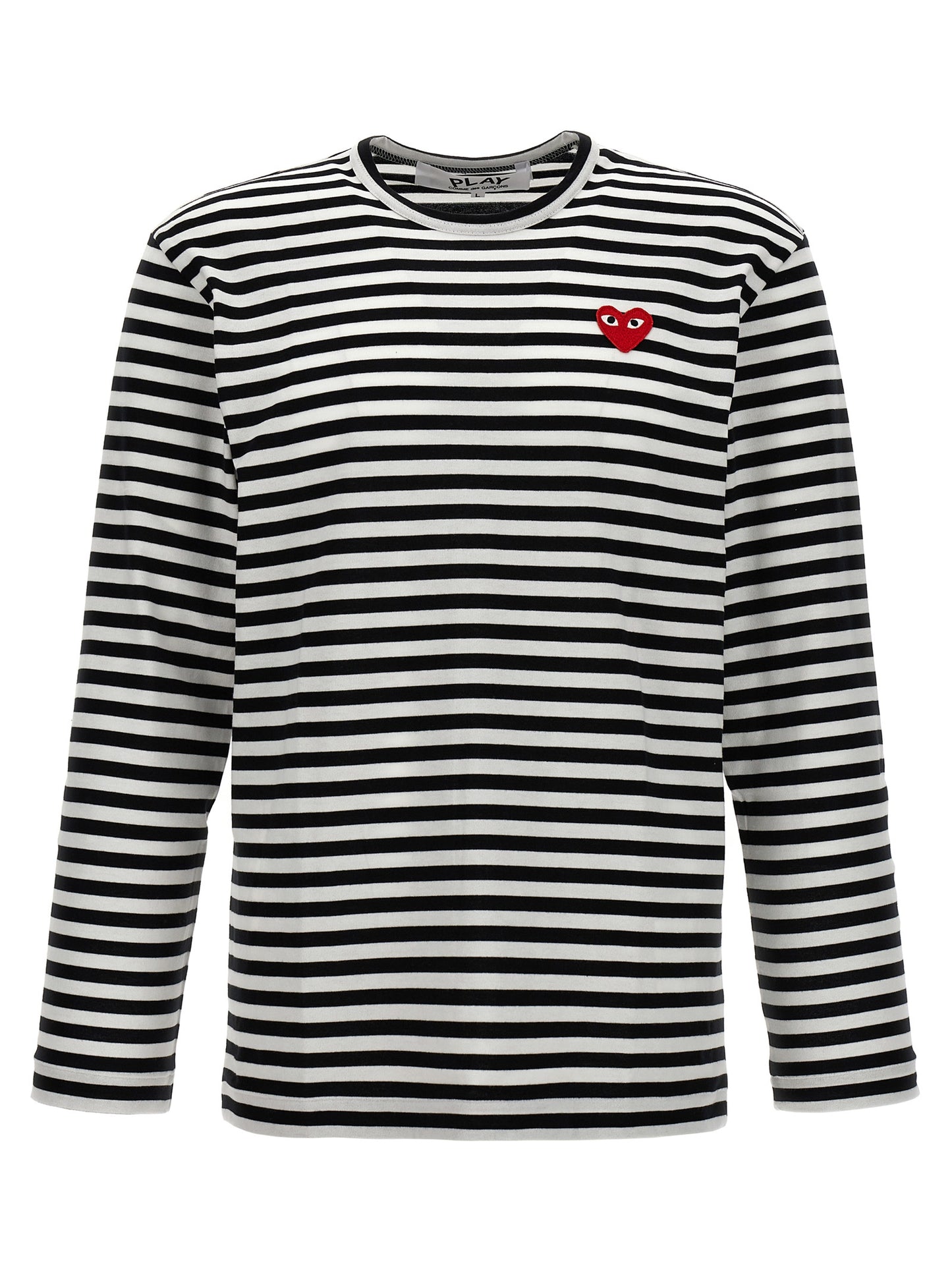 Logo patch stripes t-shirt T-shirt