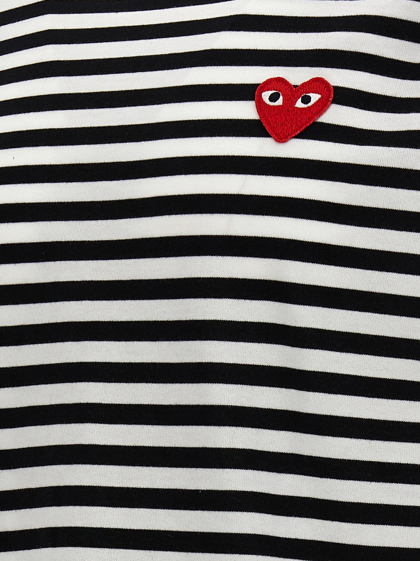 Logo patch stripes t-shirt T-shirt