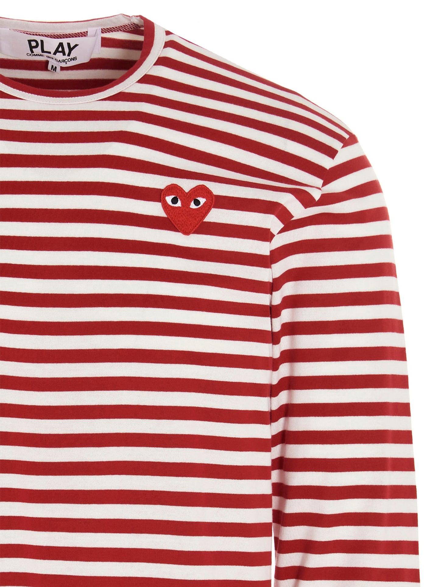 Logo patch stripes t-shirt T-shirt