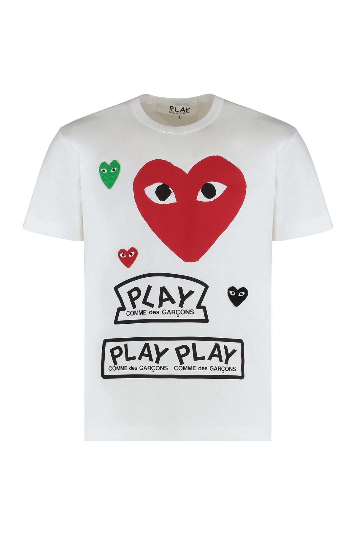 Comme des Garçons PLAY Cotton T-shirt with logo