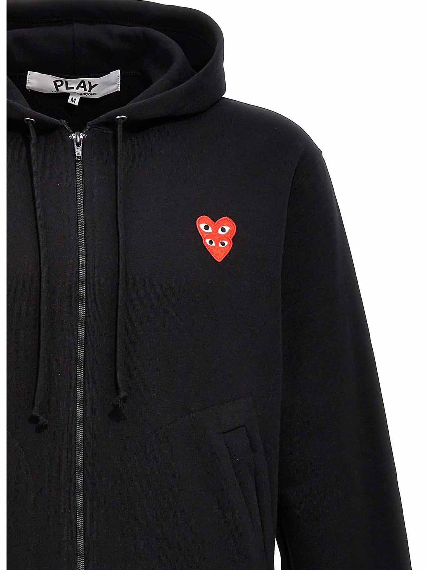 'Double Heart' hoodie Sweatshirt