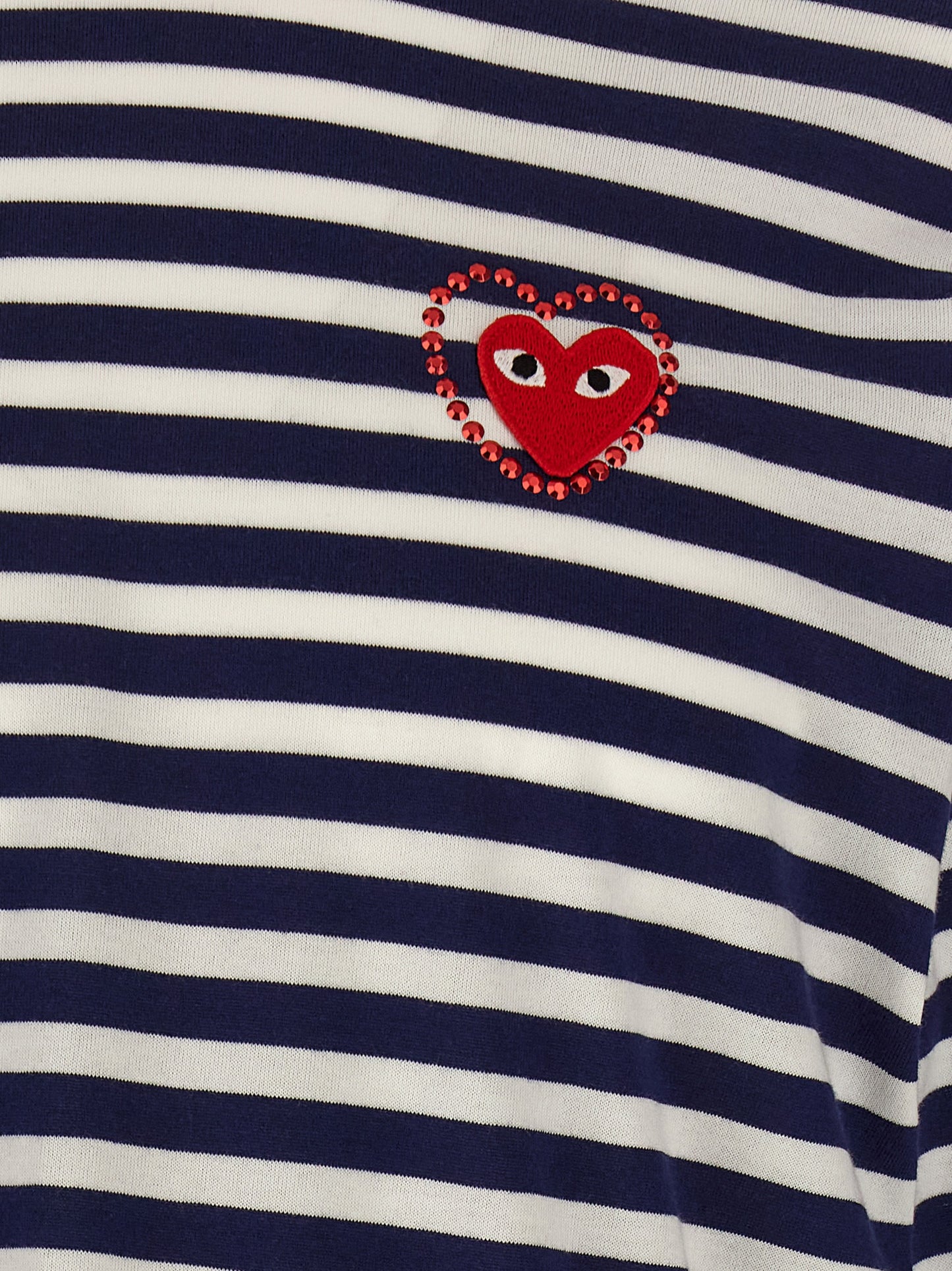 Logo patch stripes t-shirt T-shirt