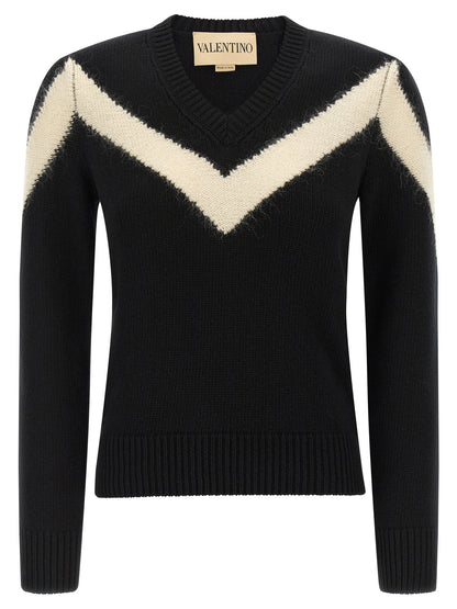 Valentino Garavani VLogoSignature bow sweater Sweater, cardigans