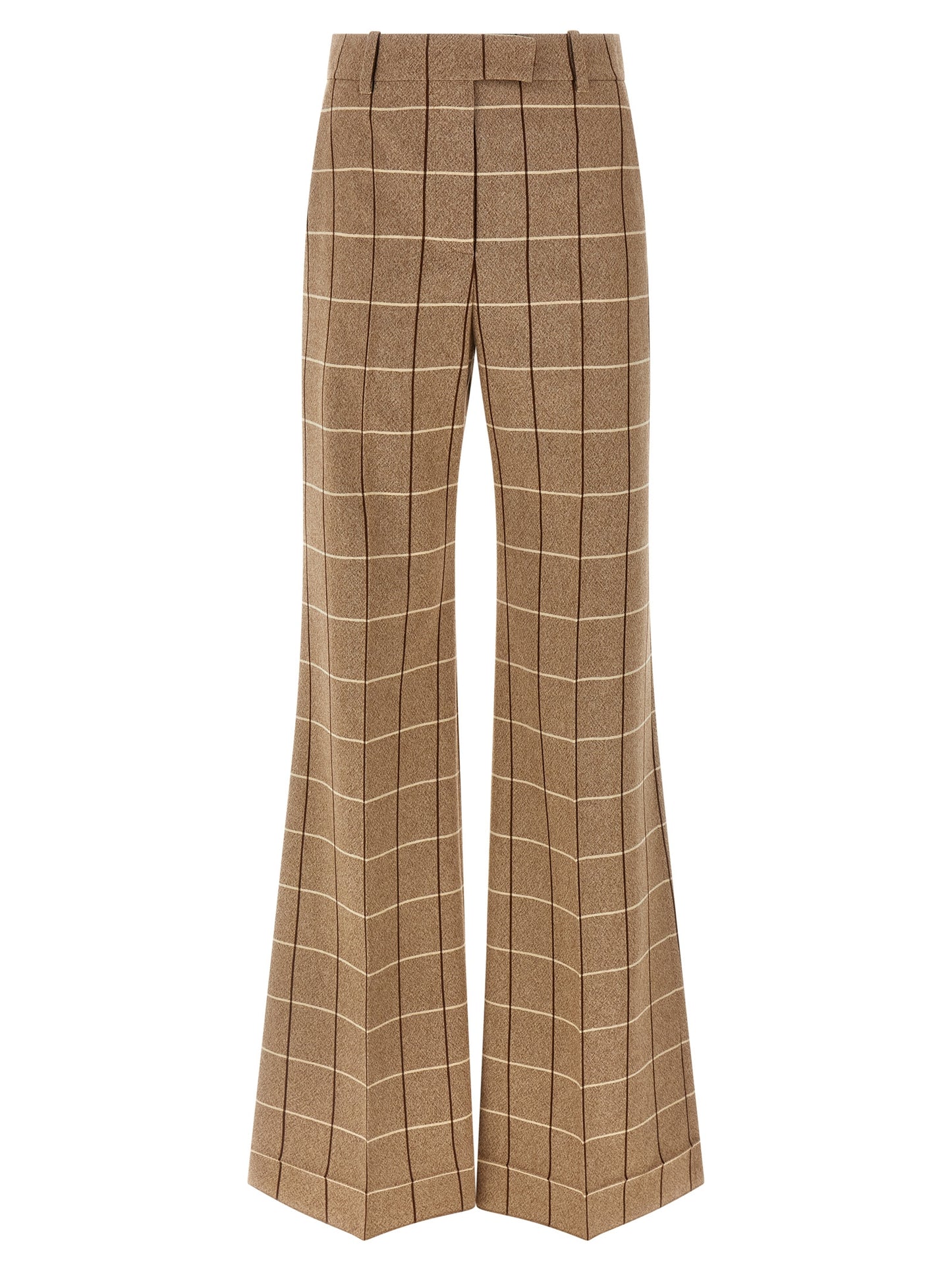 ValentinoGaravani Wool pants with window pattern Pants