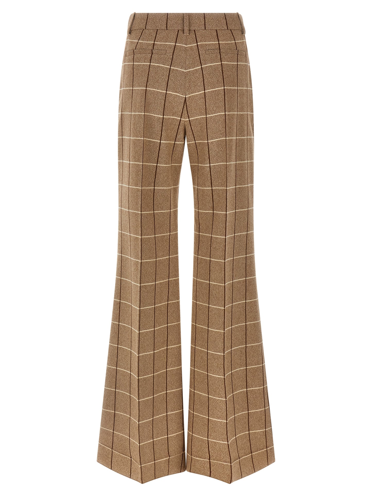 ValentinoGaravani Wool pants with window pattern Pants