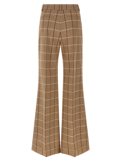 ValentinoGaravani Wool pants with window pattern Pants
