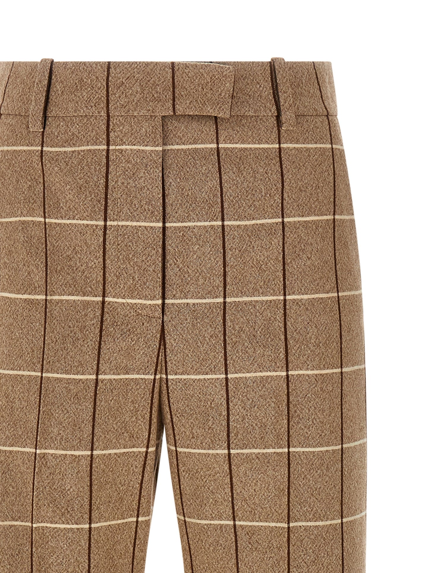 ValentinoGaravani Wool pants with window pattern Pants