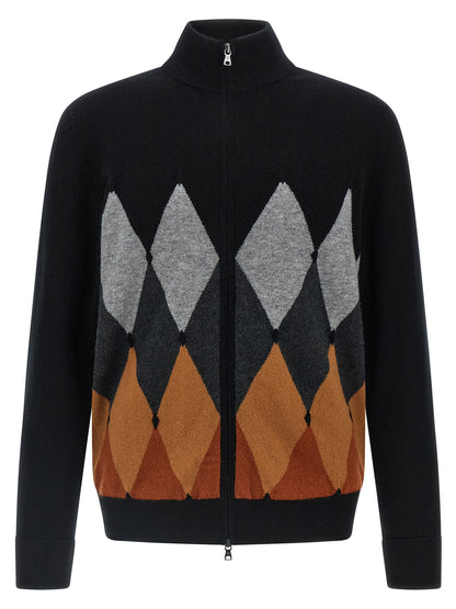 'Argyle' cardigan Sweater, cardigans