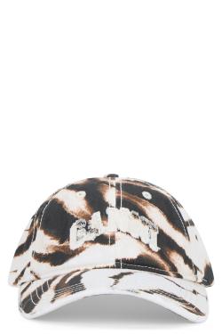 GANNI Cap with print visor