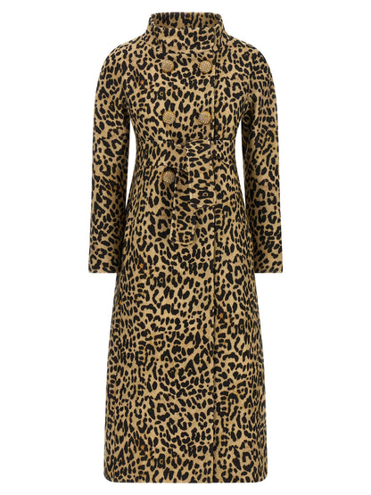 Coat Valentino Garavani animal print cloth Coats, trench coats