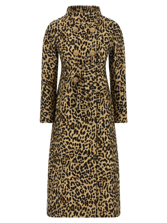 Coat Valentino Garavani animal print cloth Coats, trench coats