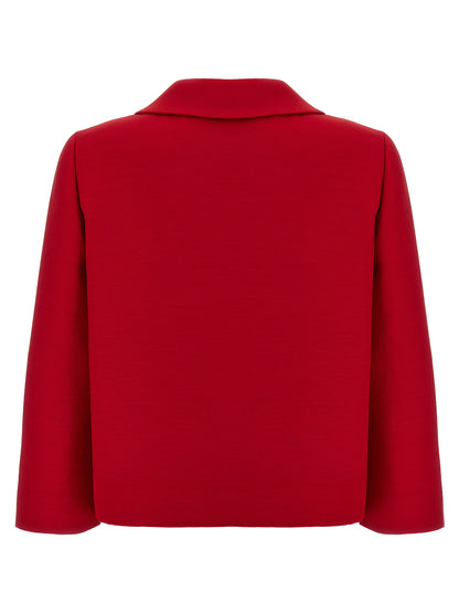Valentino Garavani crepe jacket Blazer and Suits