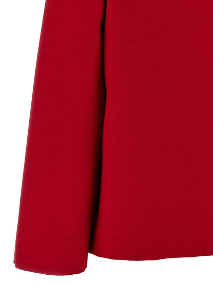 Valentino Garavani crepe jacket Blazer and Suits