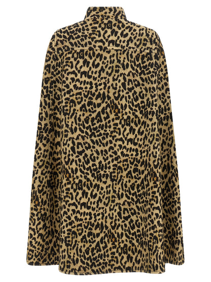 Valentino Garavani cape in animalier cloth Capes