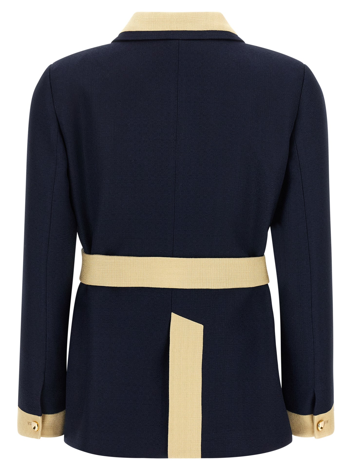 Valentino Garavani belted caban Down jacket, Parka, Casual jackets