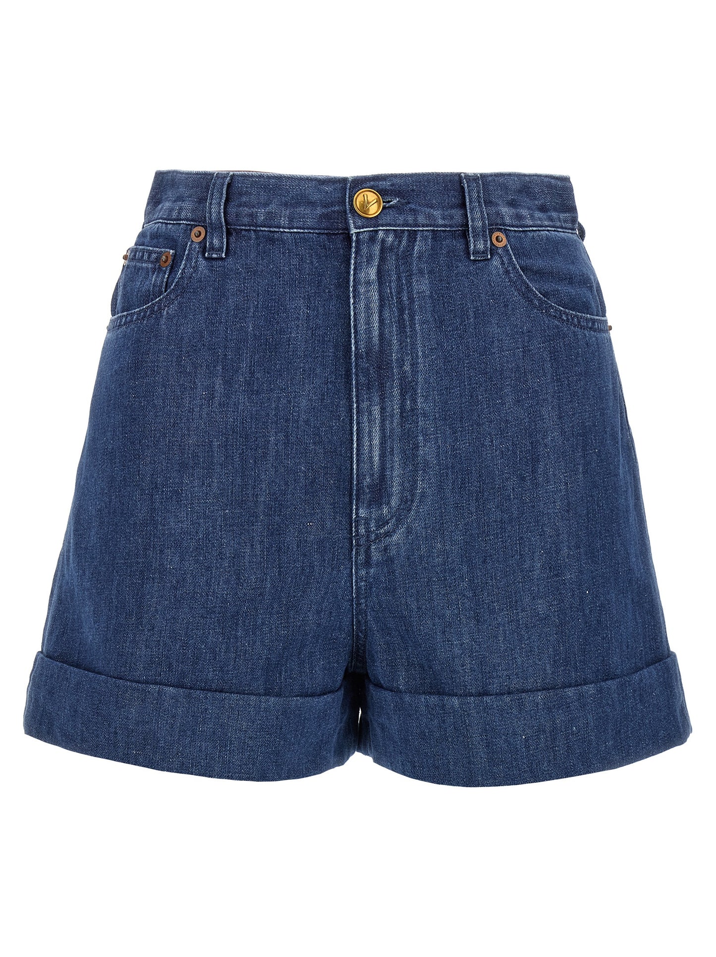 Valentino Garavani denim shorts Bermuda, short
