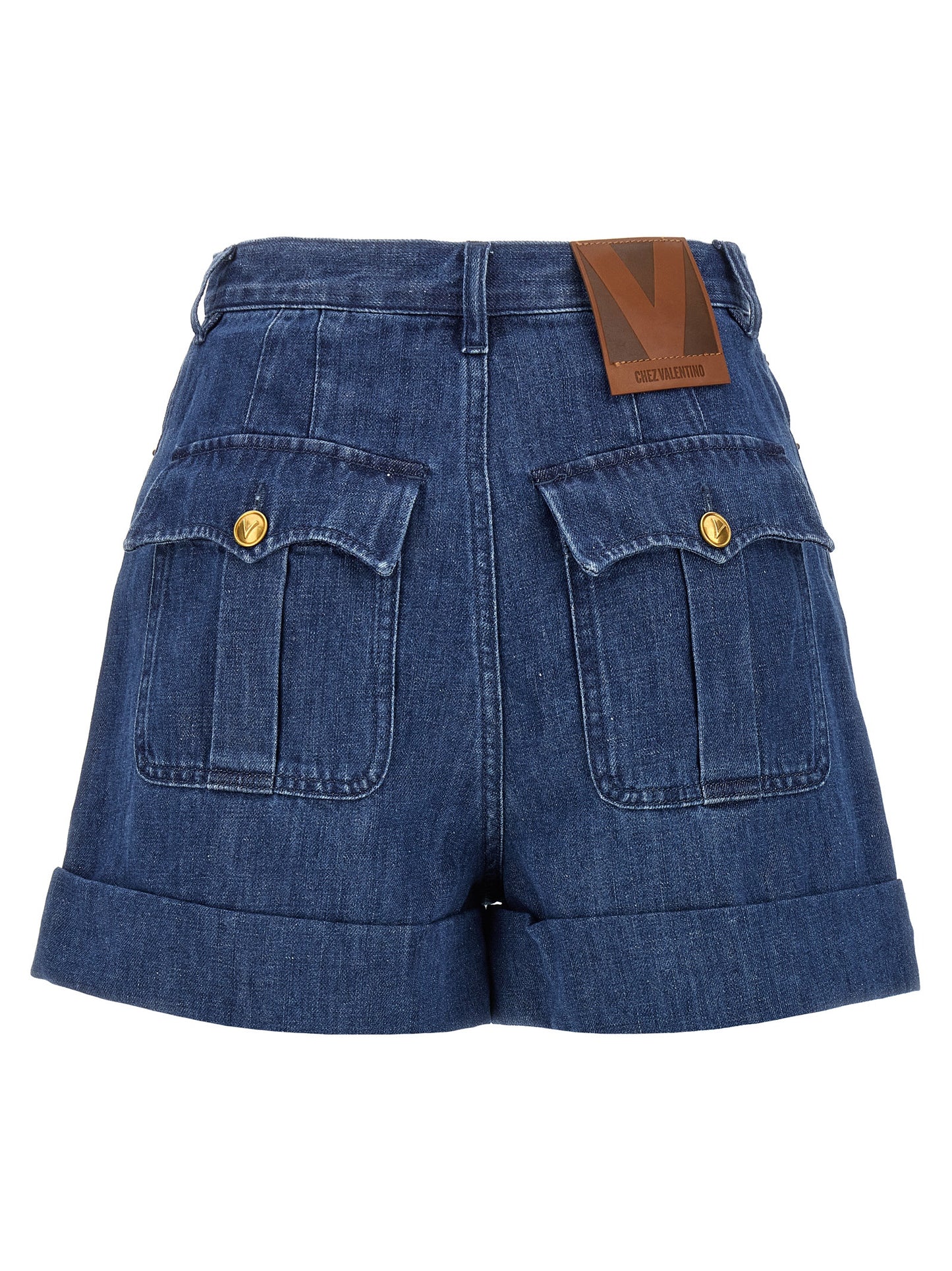 Valentino Garavani denim shorts Bermuda, short
