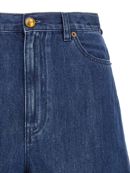Valentino Garavani denim shorts Bermuda, short